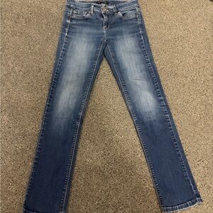 White House Black Market Blue Straight Leg Jeans
